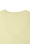 Still-T-Shirt MILKBAR® Macadamia Pastellgelb