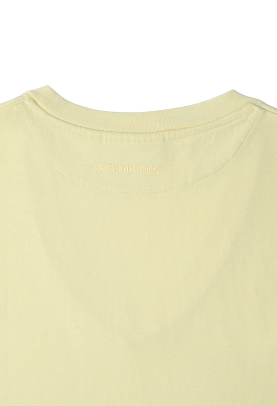 Still-T-Shirt MILKBAR® Macadamia Pastellgelb