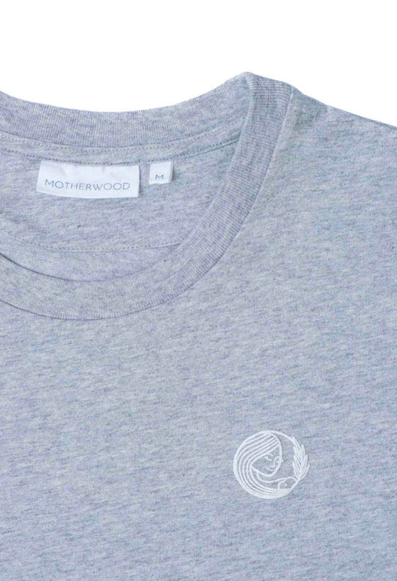 Still-T-Shirt MILKBAR® Chaï Grau Melange